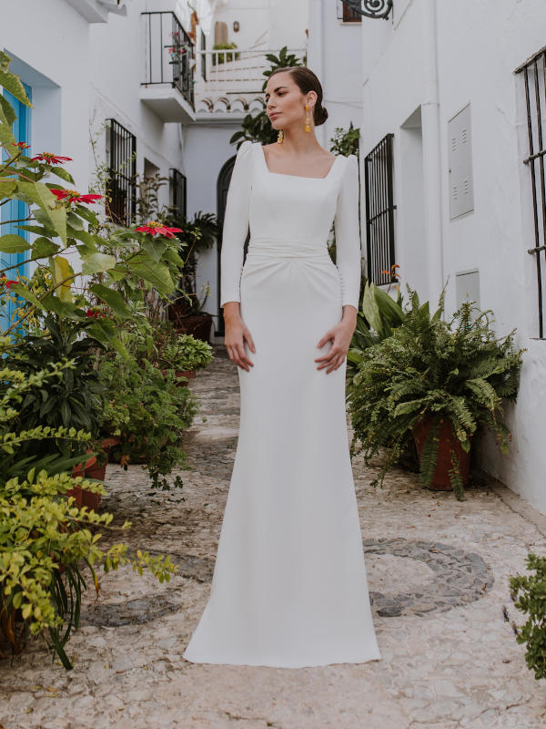 Vestido de novia Silvia Fernández Atelier paraNovias Pilar Gil 4498